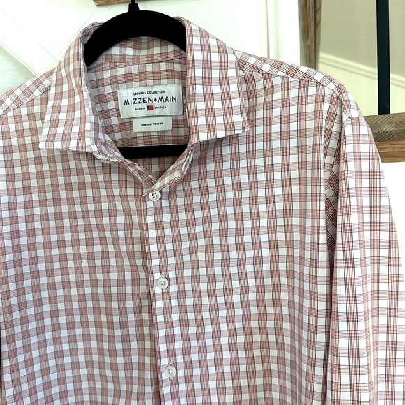 Like new Mizzen+Main Men’s Medium Trim Fit Leeward Collection - Picture 3 of 3